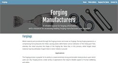 Desktop Screenshot of forgings.bz